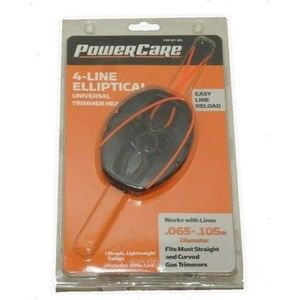 New PowerCare 4 Line Elliptical Universal Trimmer Head For Gas Trimmers